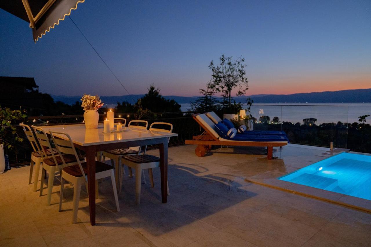 Casa Farmak - 4 Bedroom Lux Apartment With Infinity Pool & Lake View Ochrid Exteriér fotografie