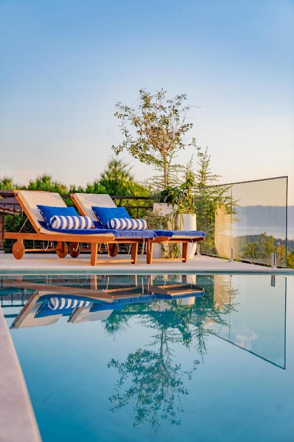 Casa Farmak - 4 Bedroom Lux Apartment With Infinity Pool & Lake View Ochrid Exteriér fotografie